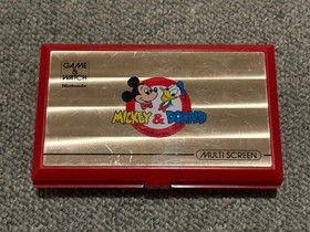Nintendo Game & Watch Mickey Donald multi-screen 1982 rare retro