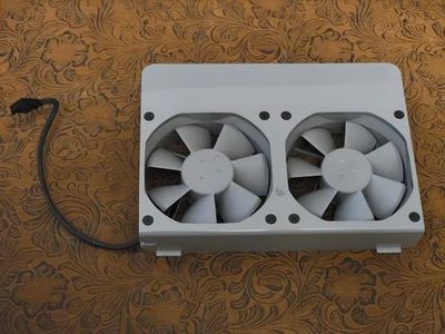 Apple Power Mac PowerMac G5 Dual Cooling Fan Assembly A1047 076-1047 815-7277 ∔ - Image 1 of 4