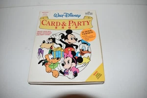 WALT DISNEY CARD & PARTY SHOP SCHOOL VERSION FOR APPLE II (SPM40) - Picture 1 of 2