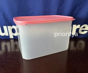 Tupperware Modular Mates 27,5 Tassen rechteckig rechteckig #3 Behälter rosa Dichtung - Bild 1 von 3