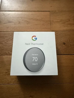 Google G4CVZ Nest Smart Programmable Wi-fi Thermostat - White - Image 1 of 4