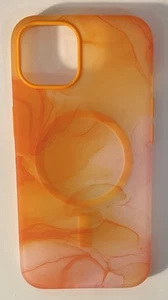 Otterbox Figura Series MagSafe Soft Touch Phone Case For Apple iPhone 13 Orange - Picture 1 of 2
