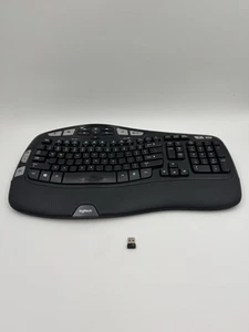 Logitech K350 Comfort Wave Wireless Keyboard With Dongle - Photo 1/9