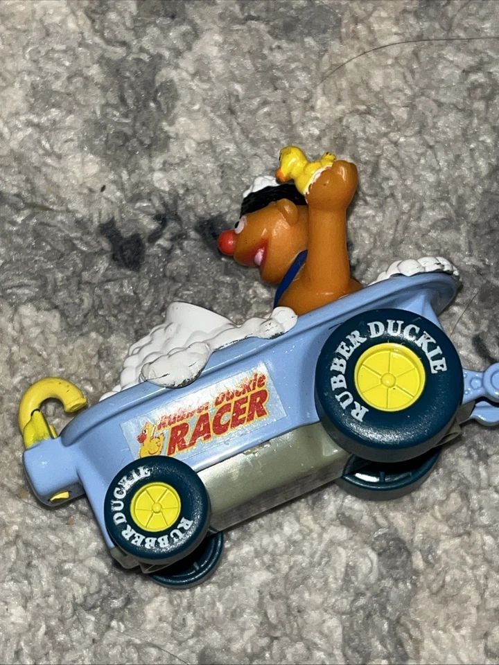 RARE Sesame Street Diecast Learning Curve Brand 2008 Ernie Rubber Duckie Racer - Image 1 of 4