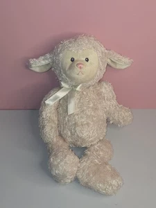 BABY GUND FLUFFLES THE CREAM LAMB FLOPPY LOVEY PLUSH ANIMAL No. 5844 No Tags - Picture 1 of 12