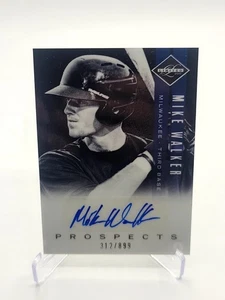 Mike Walker 2011 Panini Limited Prospects Signatures Auto #36 #312/899 ⚾️⚾️⚾️⚾️⚾ - Picture 1 of 3