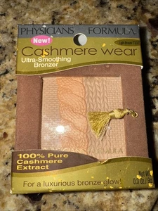 PHYSICIANS FORMULA Cashmere Wear Ultra Smoothing Bronzer LIGHT BRONZER 7337 - Picture 1 of 7