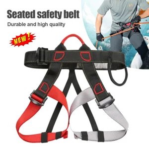Climbing Safety Belt Working Aloft Climbing Rock Harness Half Body Protection AU - Picture 1 of 14