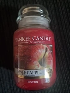 Yankee Candle barattolo grande mela dolce (foto di candela reale) - Foto 1 di 5