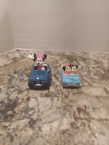 schmid disney christmas ornaments Mini In Blue Car Mickey And Mini In Car - Picture 1 of 10