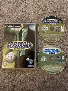 SEGA Football Manager 2005 & 2007 PC/MAC CD-ROM (2007 Box Only No instructions) - Picture 1 of 3