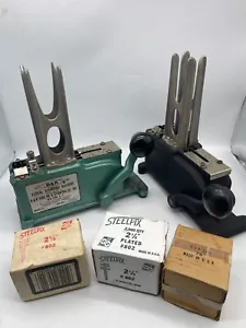DUE steli floreali vintage B&K e 3 scatole Steelpix Picks NO PESI - Foto 1 di 14