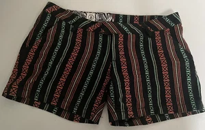 VOLCOM Womens Frochikie tribal print chino shorts youth girls size 5 - Picture 1 of 5