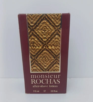 Monsieur Rochas After Shave Lotion 115 ml Splash (Flacon/No Spray) Descatalogado - Imagen 1 de 2