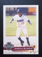 2003 Carolina League All-Stars Game Andres Blanco #NNO Wilmington Blue Rocks