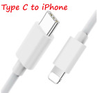 6FT Extra long USB C PD Fast Charger Cable Cord For iPhone 14 13 12 Pro Max iPad