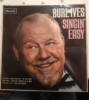 BURL IVES SINGIN' EASY VINYL LP 1963  VG+ - Image 1 of 4