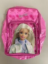 Vintage 1997 Barbie Pink School Girl Backpack