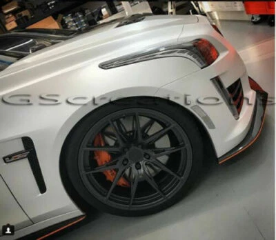 CLEAR FRONT Side Markers Reflectors NO LEDS Fits 2016-2019 Cadillac ATS-V CTS-V - Image 1 of 4