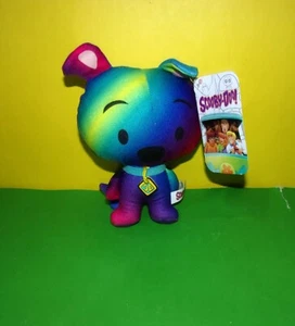 Scooby-Doo! Plush 7” Stuffed Toy Chibi Rainbow Gradient Plush Dog Scooby w/ Tag - Picture 1 of 2