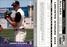 Jason Bulger 2004 Grandstand Lancaster JetHawks #NNO Card *AutographDen*