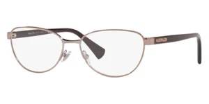 Ralph Lauren PRA6048 9373 Bronze Cateye Plastic Eyeglasses Frame 55-16-140 - Picture 1 of 4