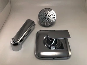 Moen T2473EP. Genta Chrome Eco-Performance Psoi-Temp Shower Only Trim - Picture 1 of 6