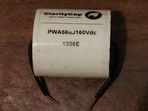 NEU! Claritycap Filmkondensator PWA 56 uf 160 V Audioqualität Klarheit Kappe 1306E - Bild 1 von 1