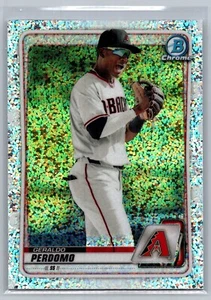 Bowman Draft 2020 #BD-89 Geraldo Perdomo ~ refractor brillante (RC) - Imagen 1 de 2