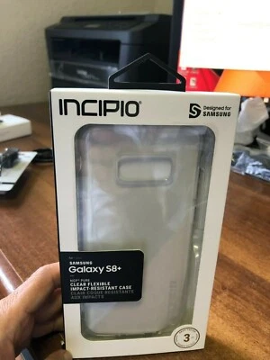 Funda Incipio NGP Pure Clear antigua flexible resistente a impactos para Samsung GlaxyS8+ Foto 1 de 3