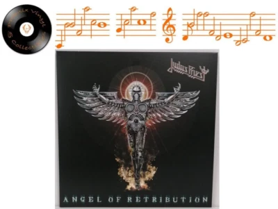 Judas Priest Angel Of Retribution Orange Vinyl LP Limited Edition - Mint - Image 1 of 4