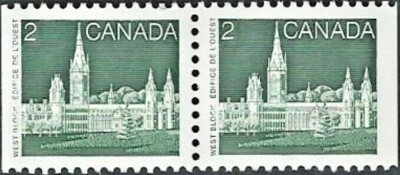 Canadá #939 Par "EDIFICIOS DEL PARLAMENTO" Nuevo 1985 Original Goma Foto 1 de 2