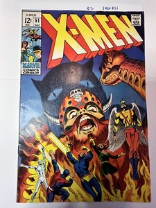 UNCANNY X-MEN #51 (PR) 1969 Cíclope disfrazado de Erik el Rojo Jim Steranko #2 - Imagen 1 de 11