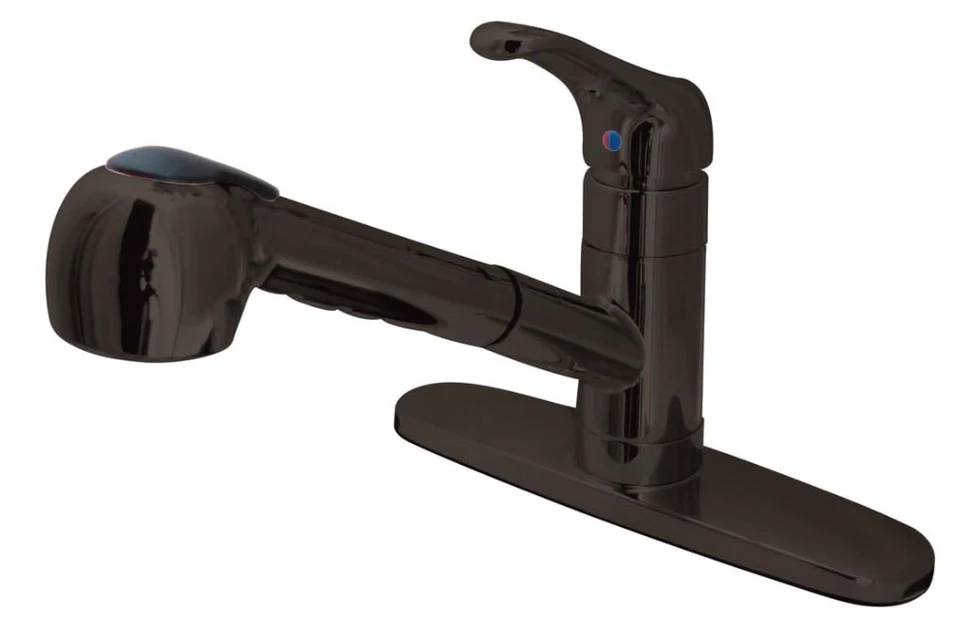 Kingston Brass GSC881NCLSP Gourmetier Century 8-inch Centerset Single Handle