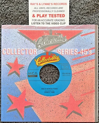 Ernest Tubb – Waltz Across Texas / Walking The Floor Over You 7'' USA TESTED NM - Image 1 of 4
