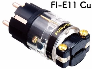 Furutech FI-E11 Cu Fiche Schuko Prise de Courant - Picture 1 of 1