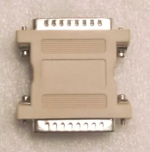 DB25 Male to Male gender changer Adapter - Picture 1 of 4