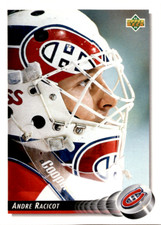 1992-93 Upper Deck #430 Andre Racicot NM-MT Canadiens ID:46073