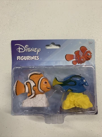 Disney Figurines Pixar Finding Nemo Dory and Nemo 2 Pack Cover