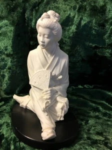 A. Giannell Sculpture "Geisha with a Fan"  from Italy, 1988 - Picture 1 of 6