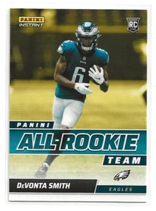 2021 Panini Instant DeVonta Smith All-Rookie Team Rookie Card /911 - Bild 1 von 2