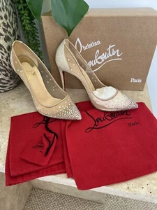Christian Louboutin Strass Heels - Brand New 39.5 - Picture 1 of 5