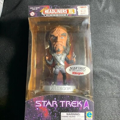 Star Trek The Next Generation KLINGON HEADLINERS 03251 de 20000 - Imagem 1 de 2