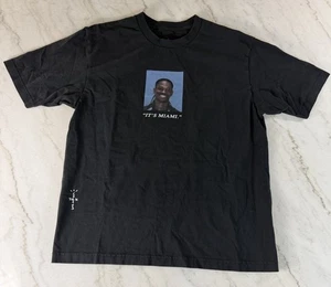 Camiseta Oficial Travis Scott Free The Rage 2 It’s Miami Talla Grande Cactus Jack - Imagen 1 de 3