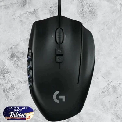 Logitech Logicool MMO Gaming Mouse G600t 20 Button G Key Thumb-button Black New - Image 1 of 4