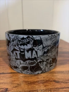 "Batman Pet Bowl de colección DC Comics negro 3,25"" de alto" - Imagen 1 de 4