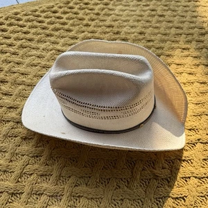 Ojeda Hats 6 5/8 Usa 53 Mex Cowboy Hat Se Busca Sombrero Made In Mexico Band - Picture 1 of 11