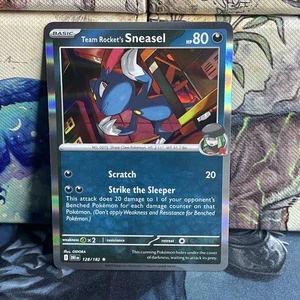 Team Rocket's Sneasel 128/182 Sv10: Destined Rivals HOLO NM - Picture 1 of 4