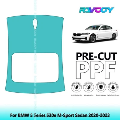 Kit PPF de protección de pintura precortada para BMW Serie 5 530e M-Sport Sedán 2020-2023 Foto 1 de 4