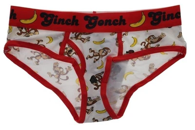 Calzoncillo para mujer Ginch Gonch Gone Bananas Boyfriend Foto 1 de 4